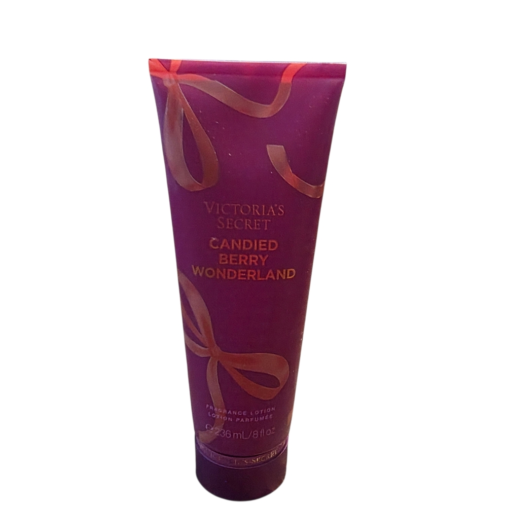Victoria's Secret Candied Berry Wonderland Lotion - Purple and Orange
